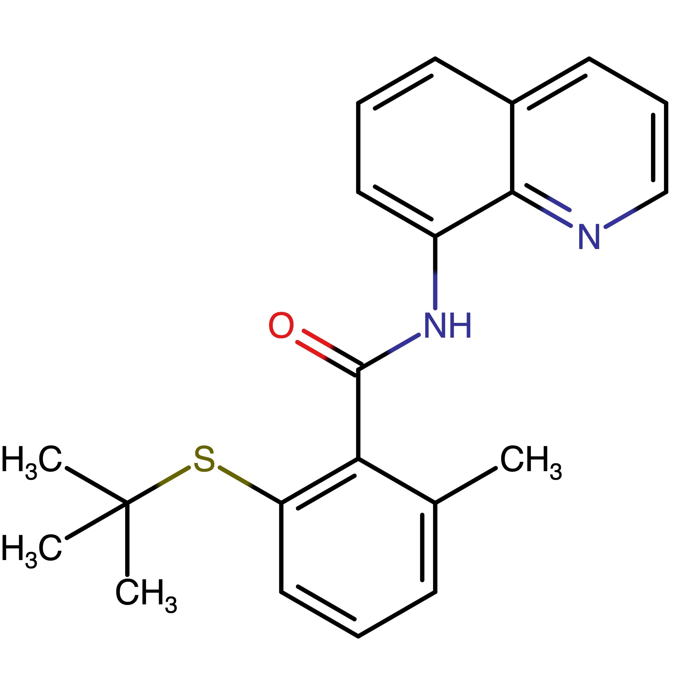 CAS RN 1404616-80-3 | N-(6-Methyl-2-(t-butylthio)benzoyl)-8-aminoquinoline