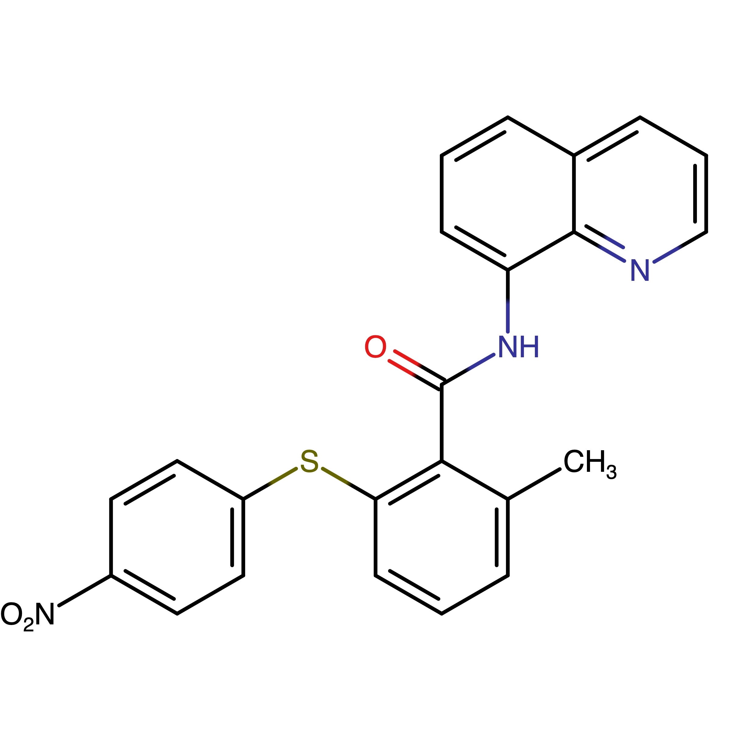 CAS RN 1404616-83-6 | N-(6-Methyl-2-(4-nitrophenylthio)benzoyl)-8-aminoquinoline