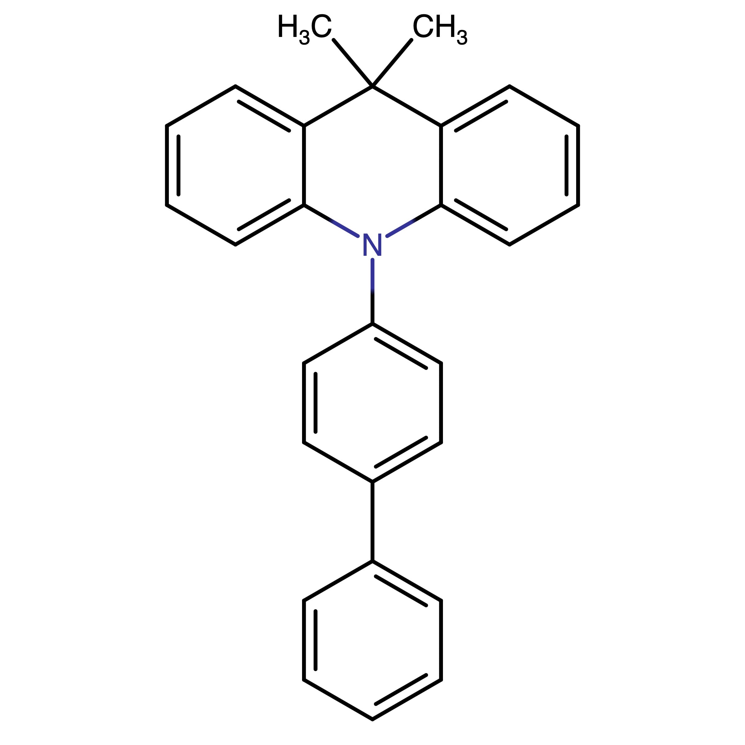 CAS RN 1407797-35-6 | Name: 9,9-Dimethyl-10-(4-phenylphenyl)acridine