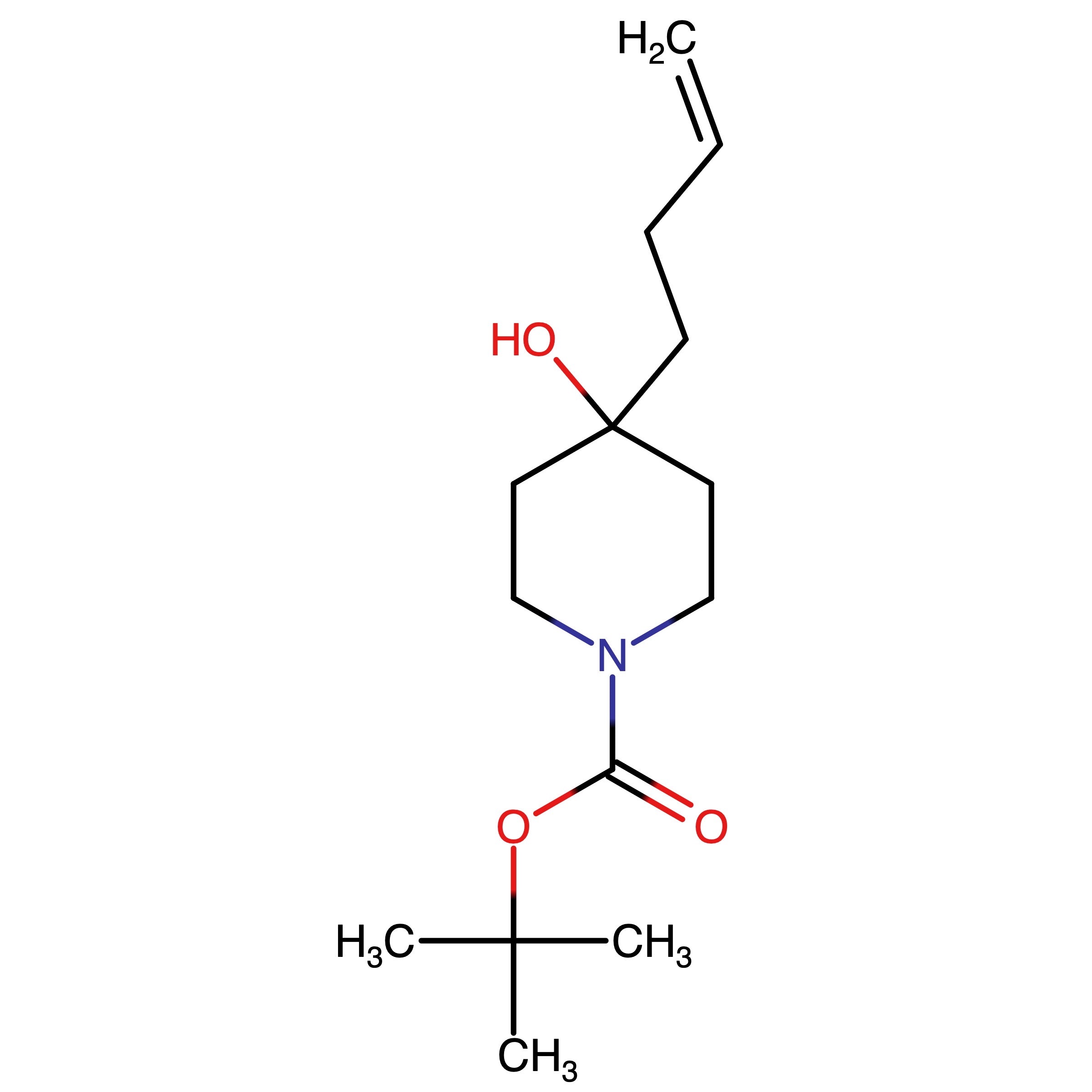 CAS RN 1415560-15-4 | tert-Butyl 4-(but-3-enyl)-4-hydroxypiperidine-1-carboxylate