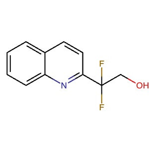 1417189-49-1 | 2,2-Difluoro-2-(quinolin-2-yl)ethan-1-ol - Hoffman Fine Chemicals