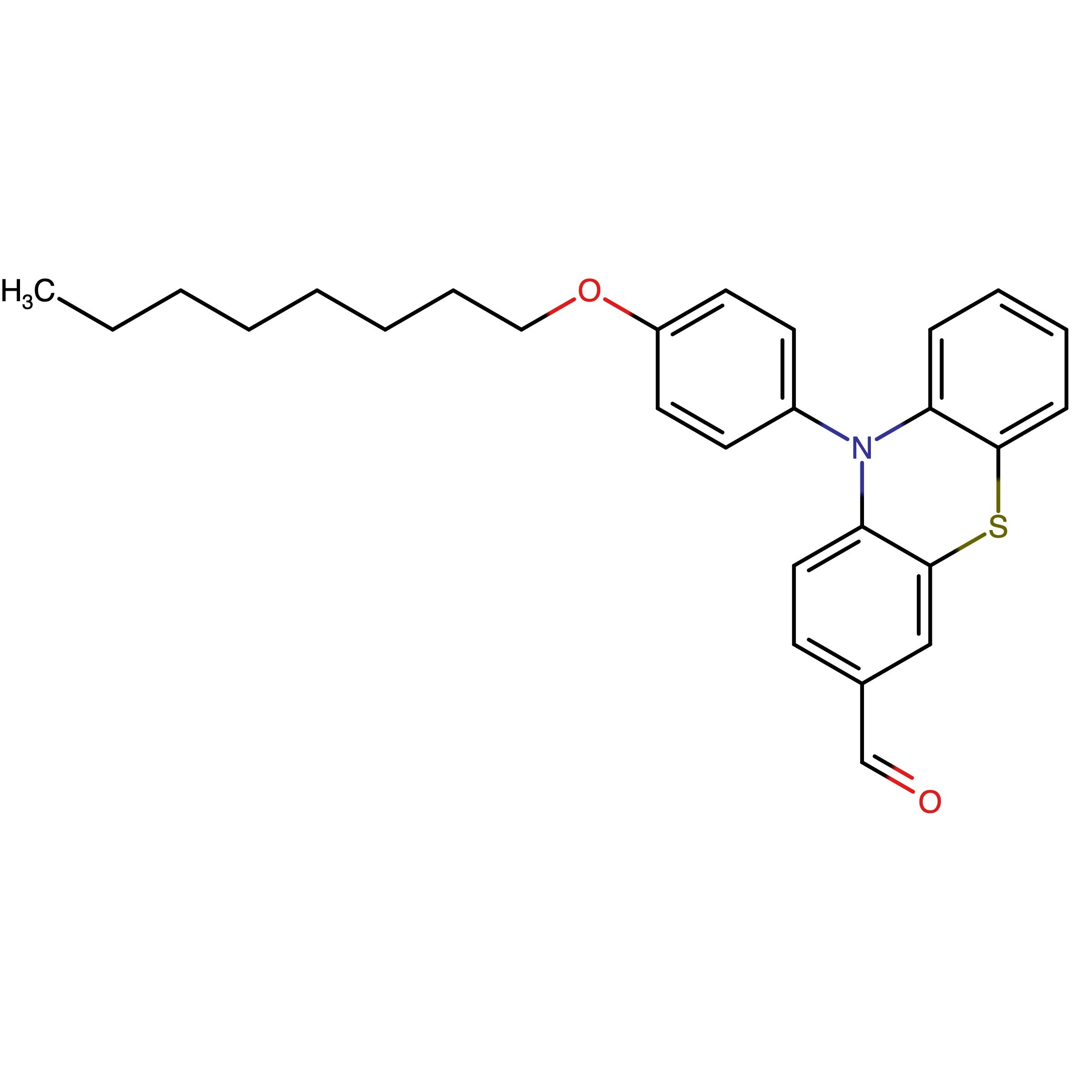 CAS RN 1417703-05-9 | 10-(4-Octyloxyphenyl)-10H-phenothiazine-3-carbaldehyde