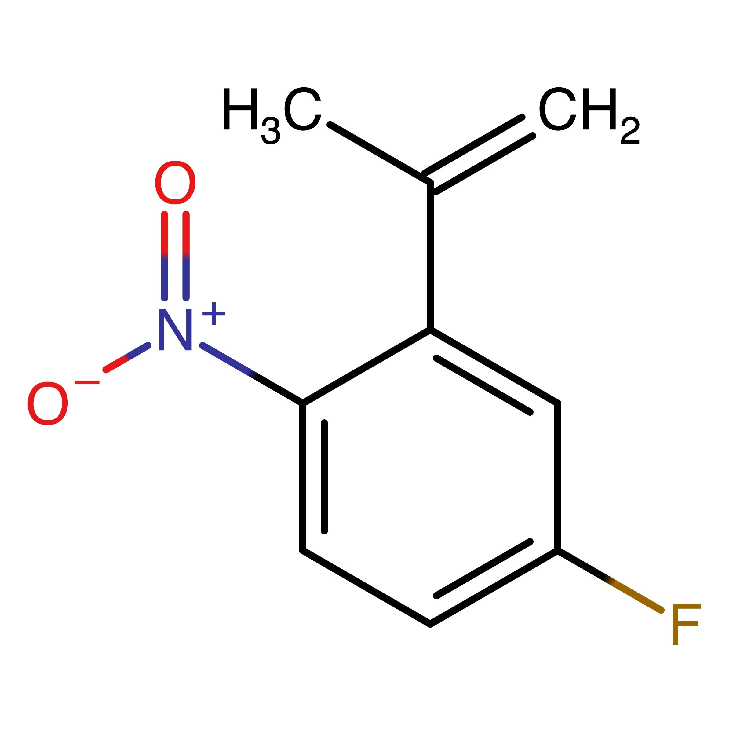 CAS RN 1417885-66-5 | 4_Fluoro_1_nitro_2_(prop_1_en_2_yl)benzene