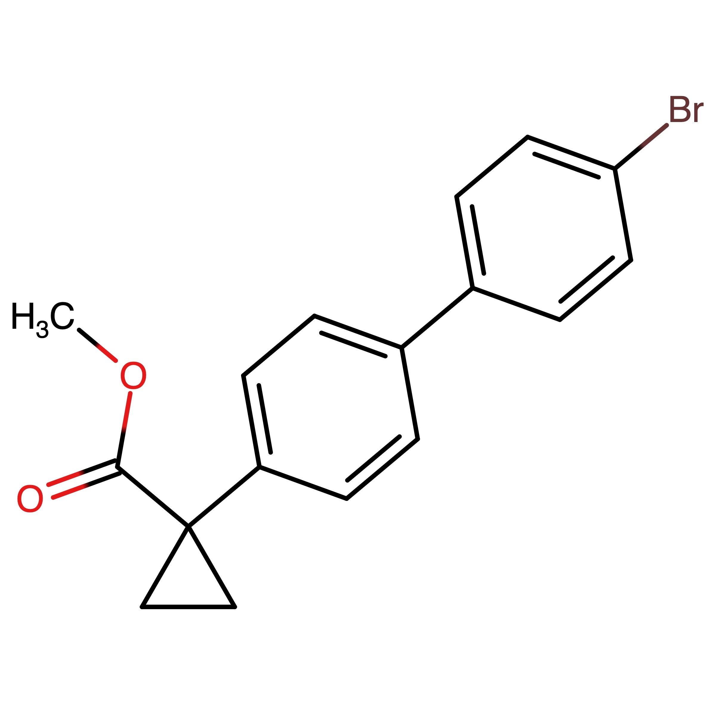 CAS RN 1423700-73-5 | Methyl 1-(4'-bromo-[1,1'-biphenyl]-4-yl)cyclopropane-1-carboxylate