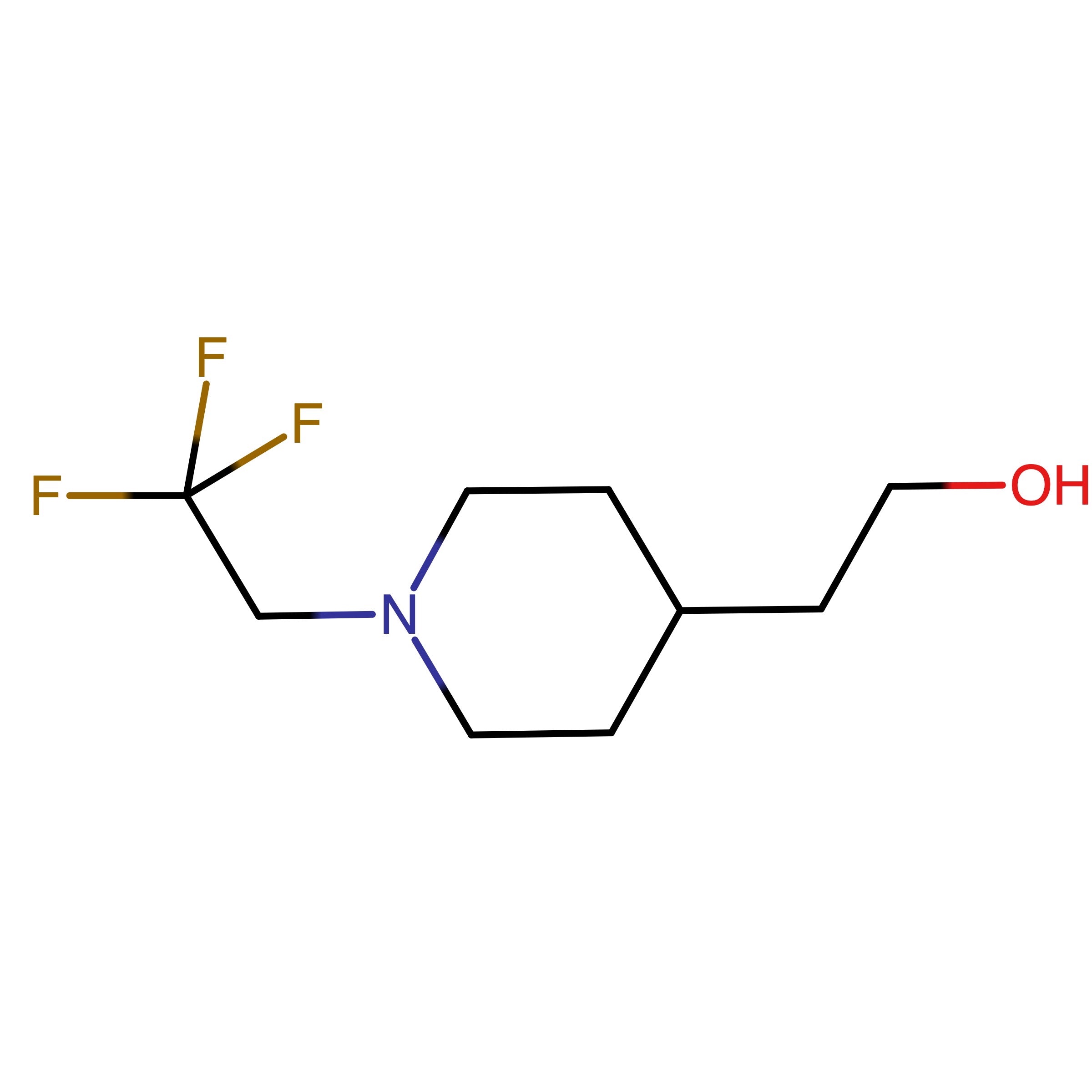 CAS RN 1427412-40-5 | 2-(1-(2,2,2-Trifluoroethyl)piperidin-4-yl)ethanol