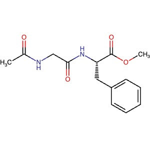 14281-57-3 | N-Acetyl-glycyl-L-phenylalanine methyl ester - Hoffman Fine Chemicals