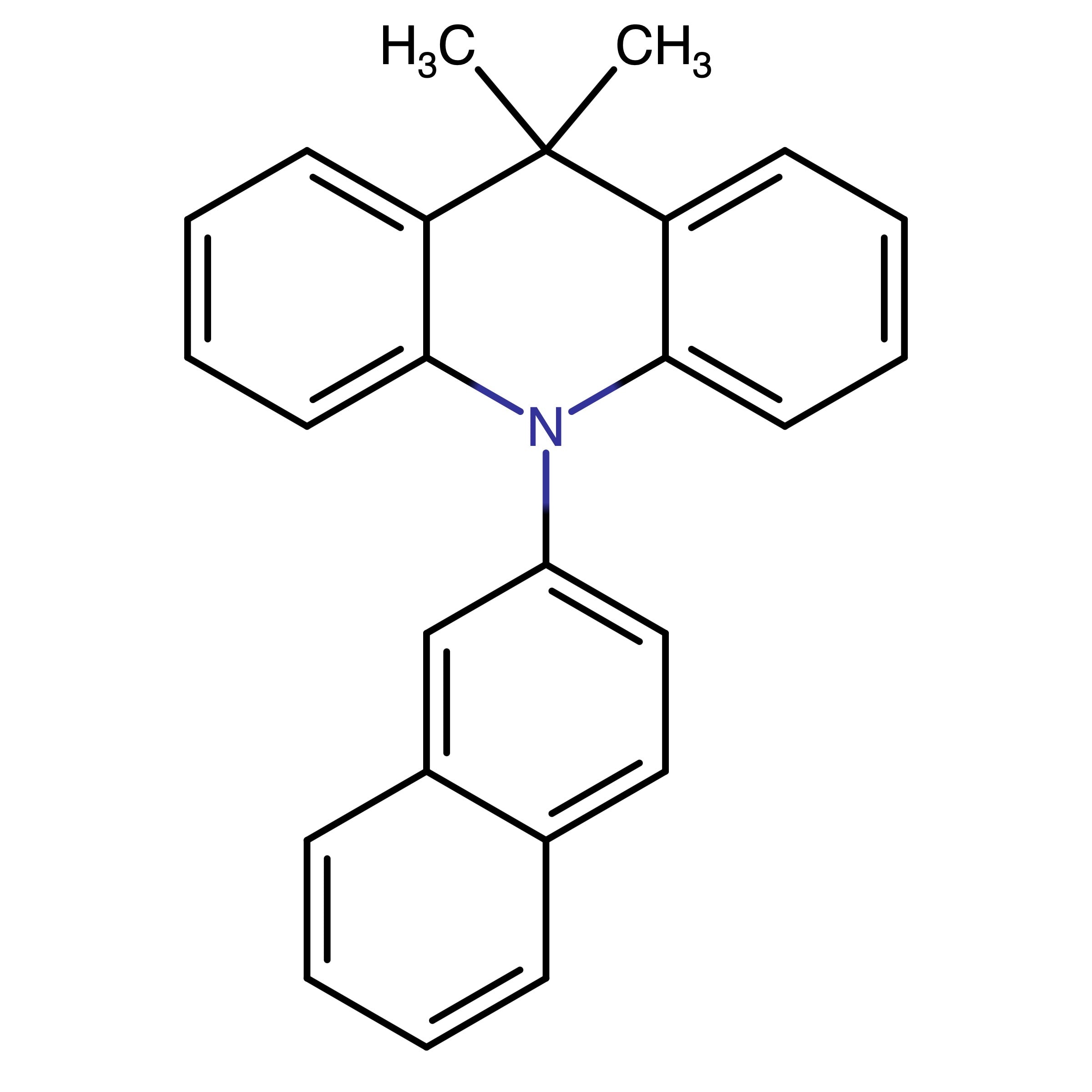 CAS RN 1428793-05-8 | Name: 9,9-Dimethyl-10-(naphthalen-2-yl)-9,10-dihydroacridine