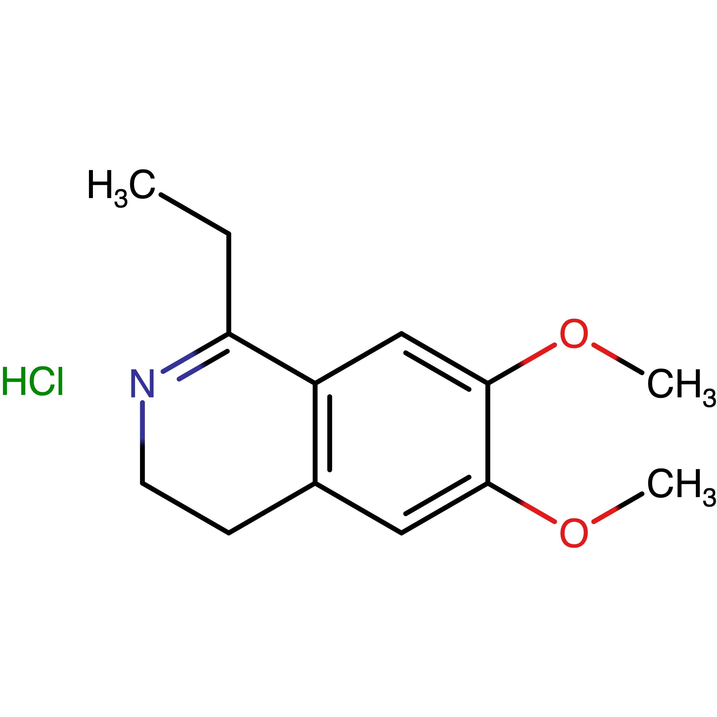 CAS RN 1428796-38-6 | 1-Ethyl-6,7-dimethoxy-3,4-dihydroisoquinoline hydrochloride