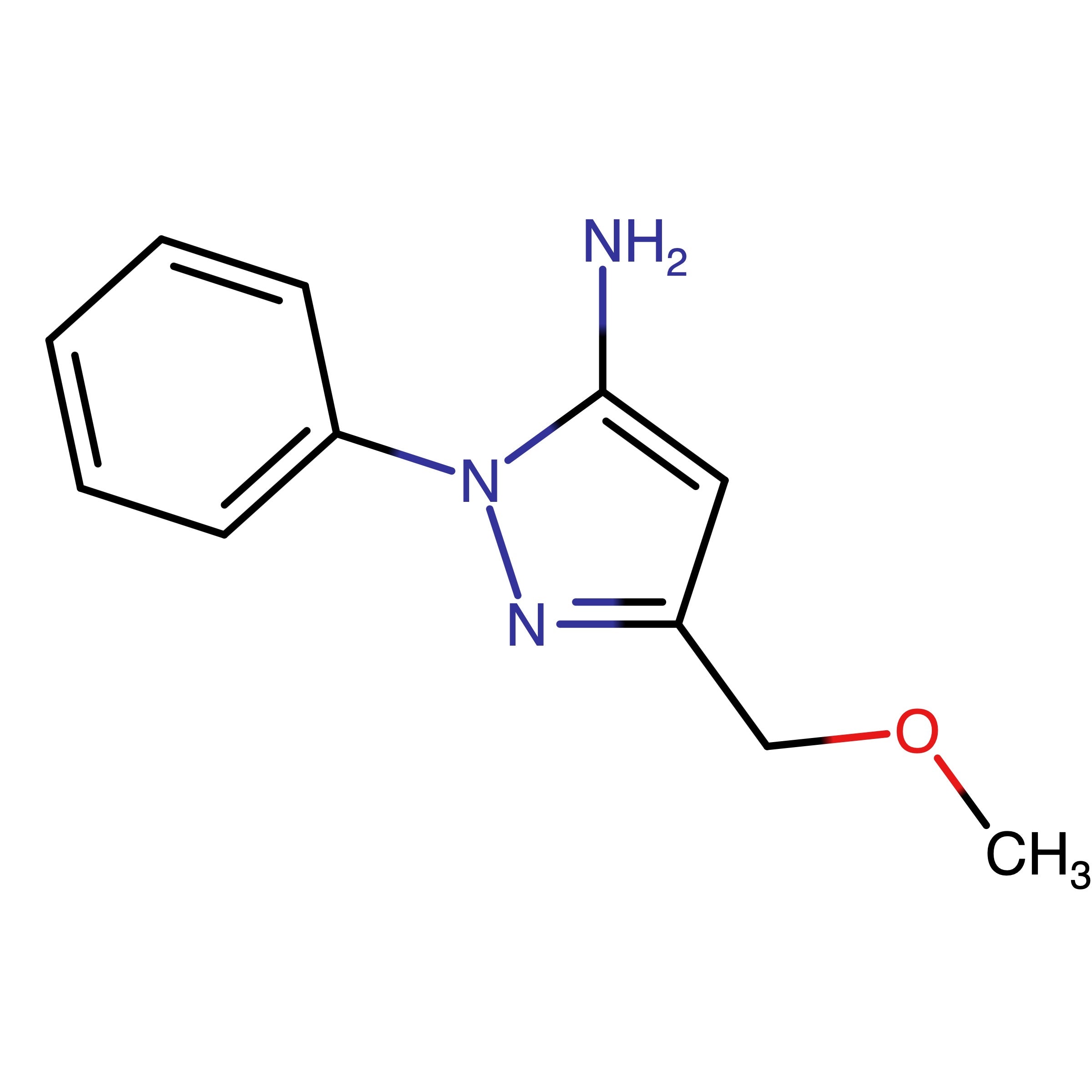 CAS RN 1430-74-6 | 3-(Methoxymethyl)-1-phenyl-1H-pyrazol-5-amine 