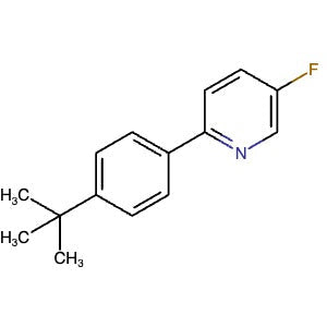 1431616-35-1 | 2-(4-(tert-Butyl)phenyl)-5-fluoropyridine - Hoffman Fine Chemicals