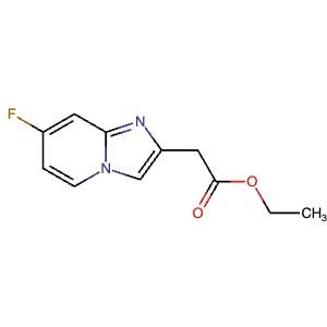 1433203-72-5 | Ethyl 2-(7-fluoroimidazo[1,2-a]pyridin-2-yl)acetate - Hoffman Fine Chemicals