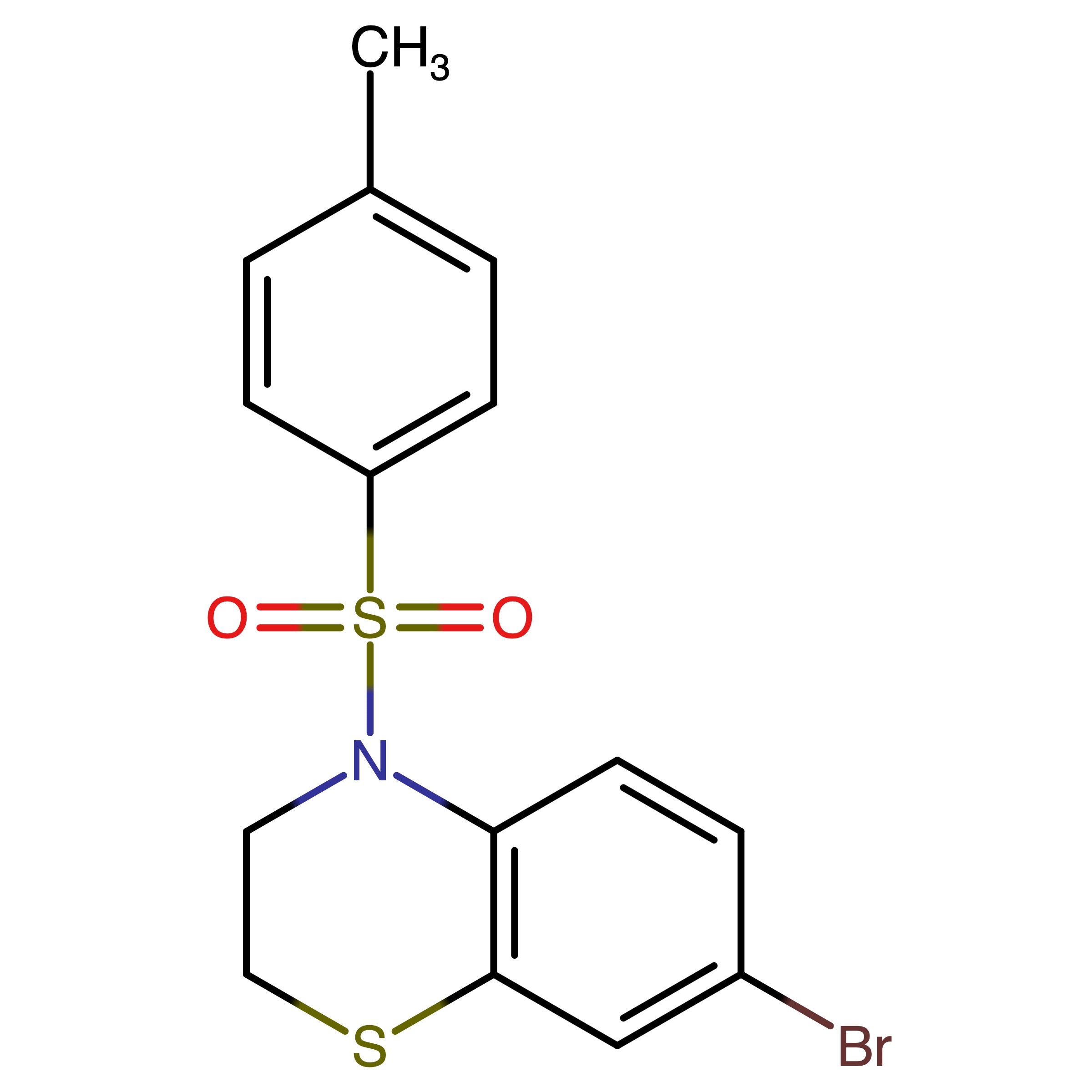 CAS RN 1433218-47-3 | 7-Bromo-4-(4-methylbenzenesulfonyl)-3,4-dihydro-2H-1,4-benzothiazine
