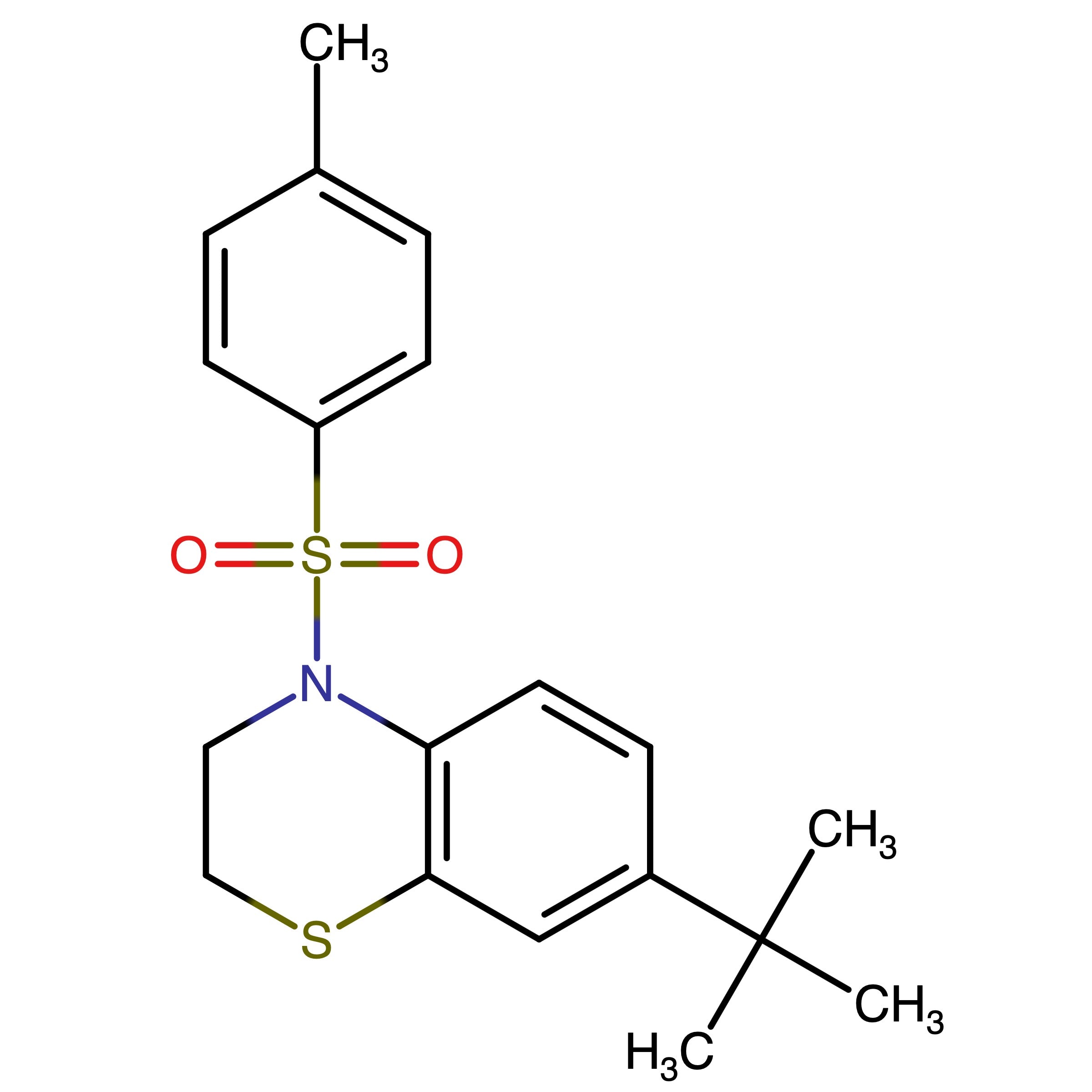 CAS RN 1433218-49-5 | 7-(tert-butyl)-4-(4-methylbenzenesulfonyl)-3,4-dihydro-2H-1,4-benzothiazine