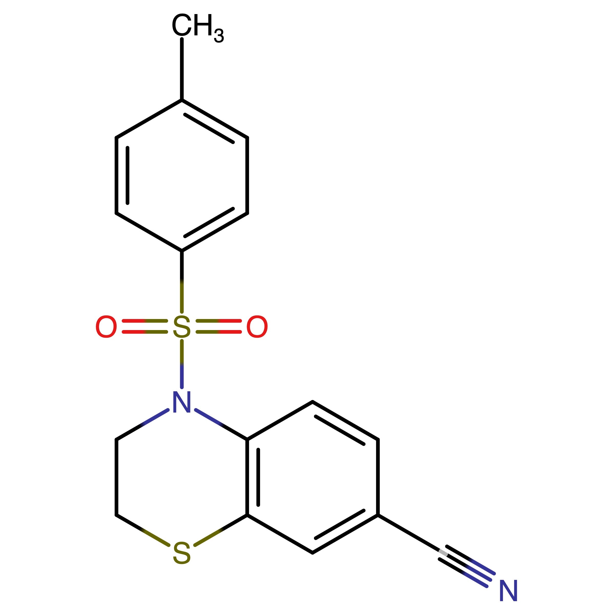 CAS RN 1433218-50-8 | 4-(4-Methylphenyl)sulfonyl-2,3-dihydro-1,4-benzothiazine-7-carbonitrile