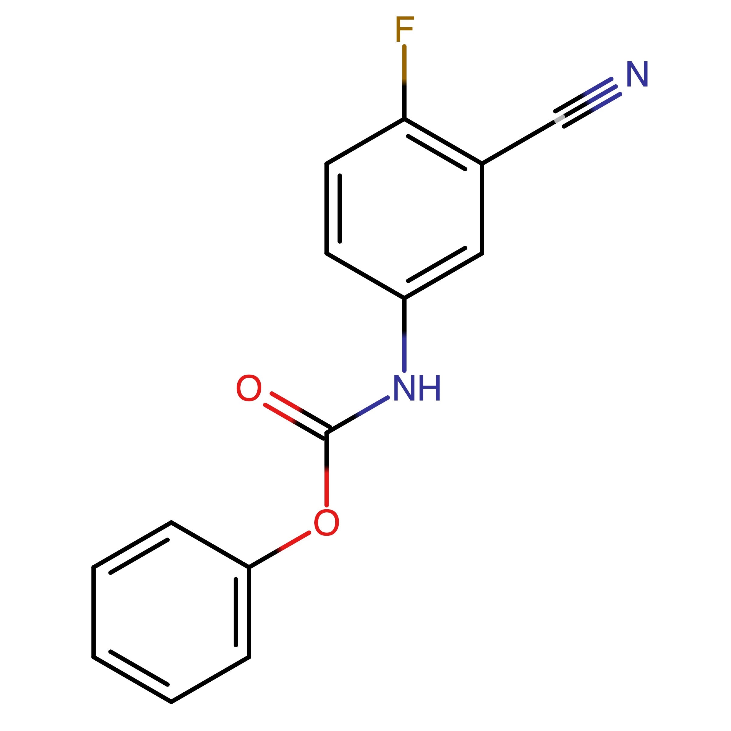CAS RN 1434891-44-7 | Phenyl N-(3-carbonitril-4-fluorophenyl)carbamate