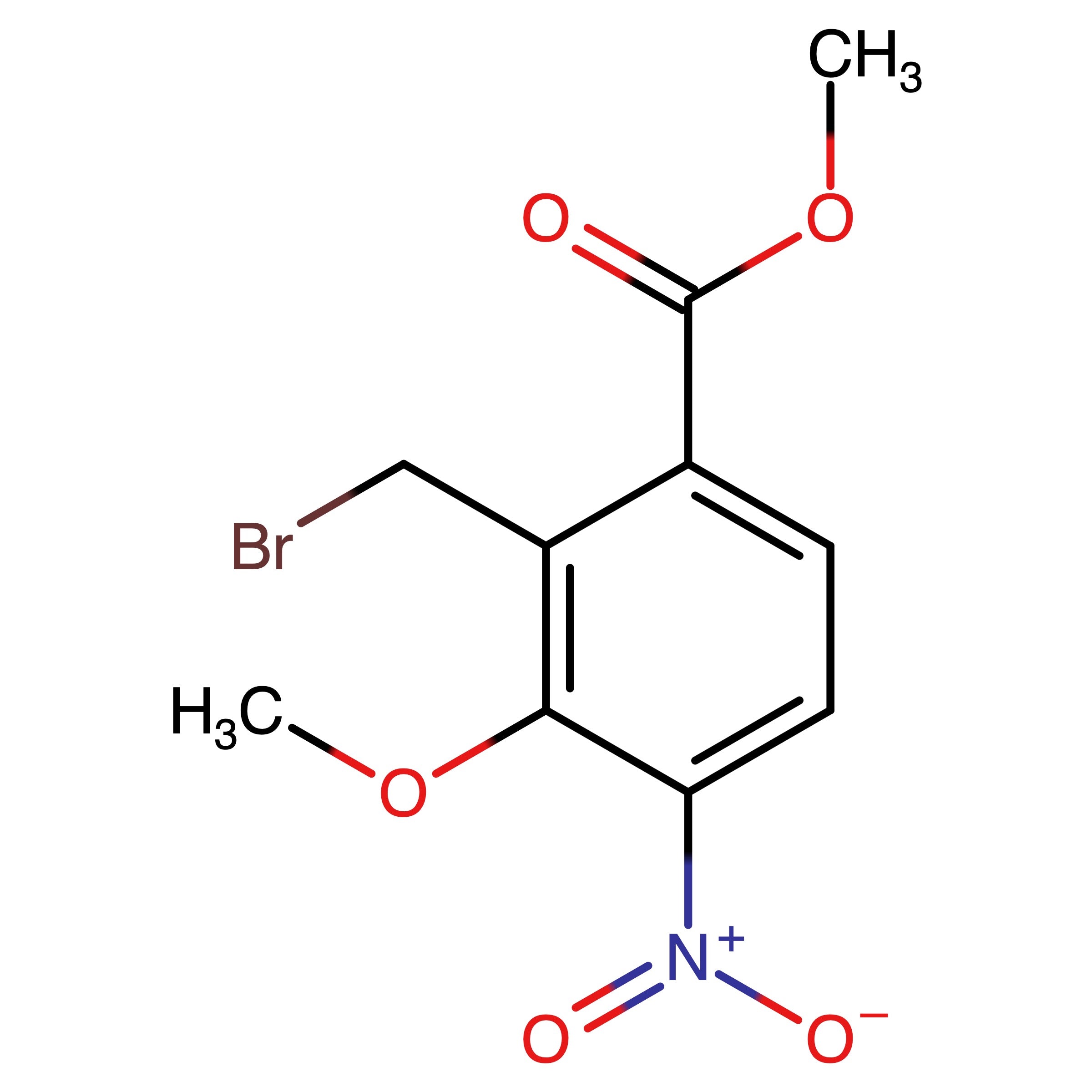 CAS RN 1441173-13-2 | Methyl 2-(bromomethyl)-3-methoxy-4-nitrobenzoate