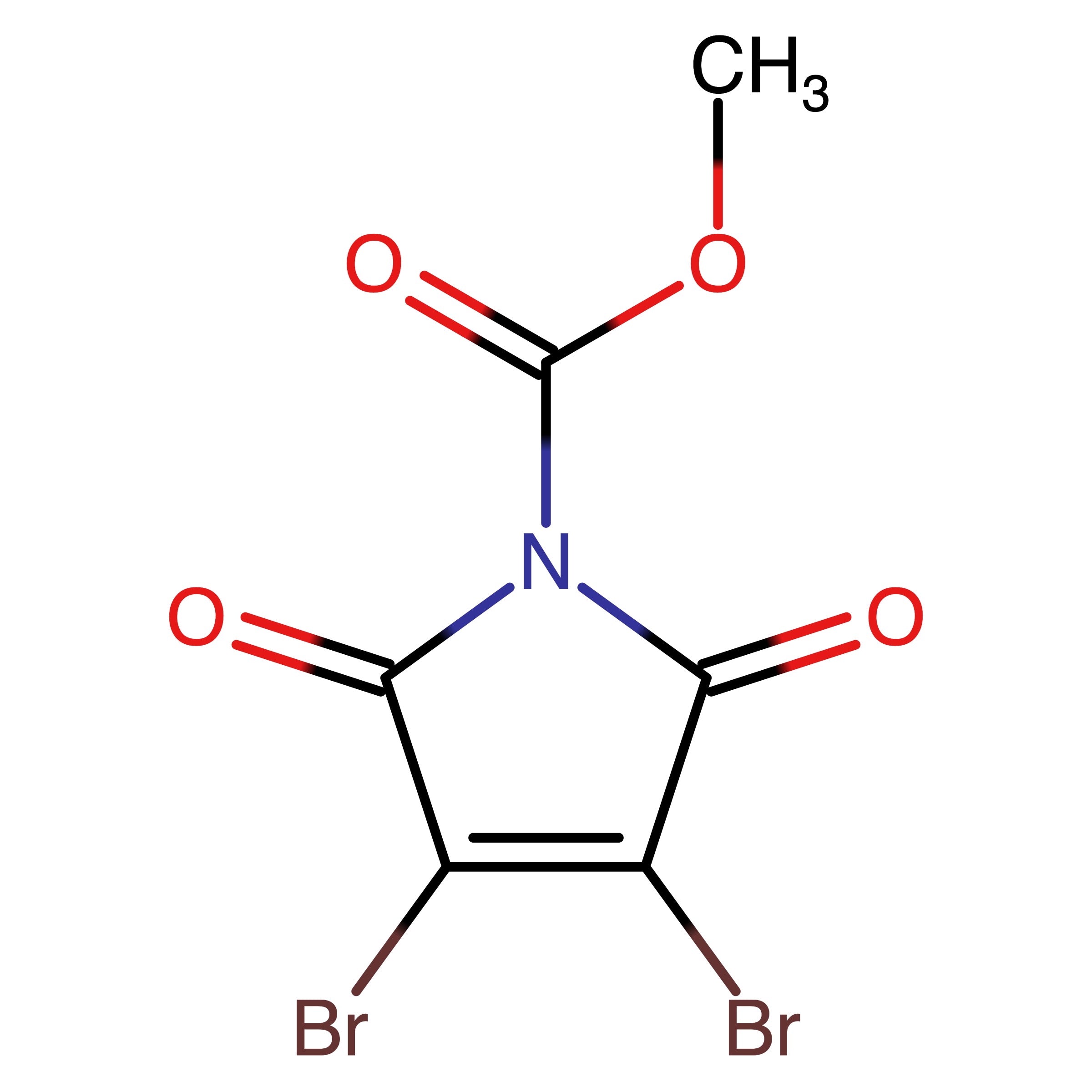 CAS RN 1442447-48-4 | Methyl 3,4-dibromo-2,5-dioxo-2,5-dihydro-1H-pyrrole-1-carboxylate | MFCD26793790