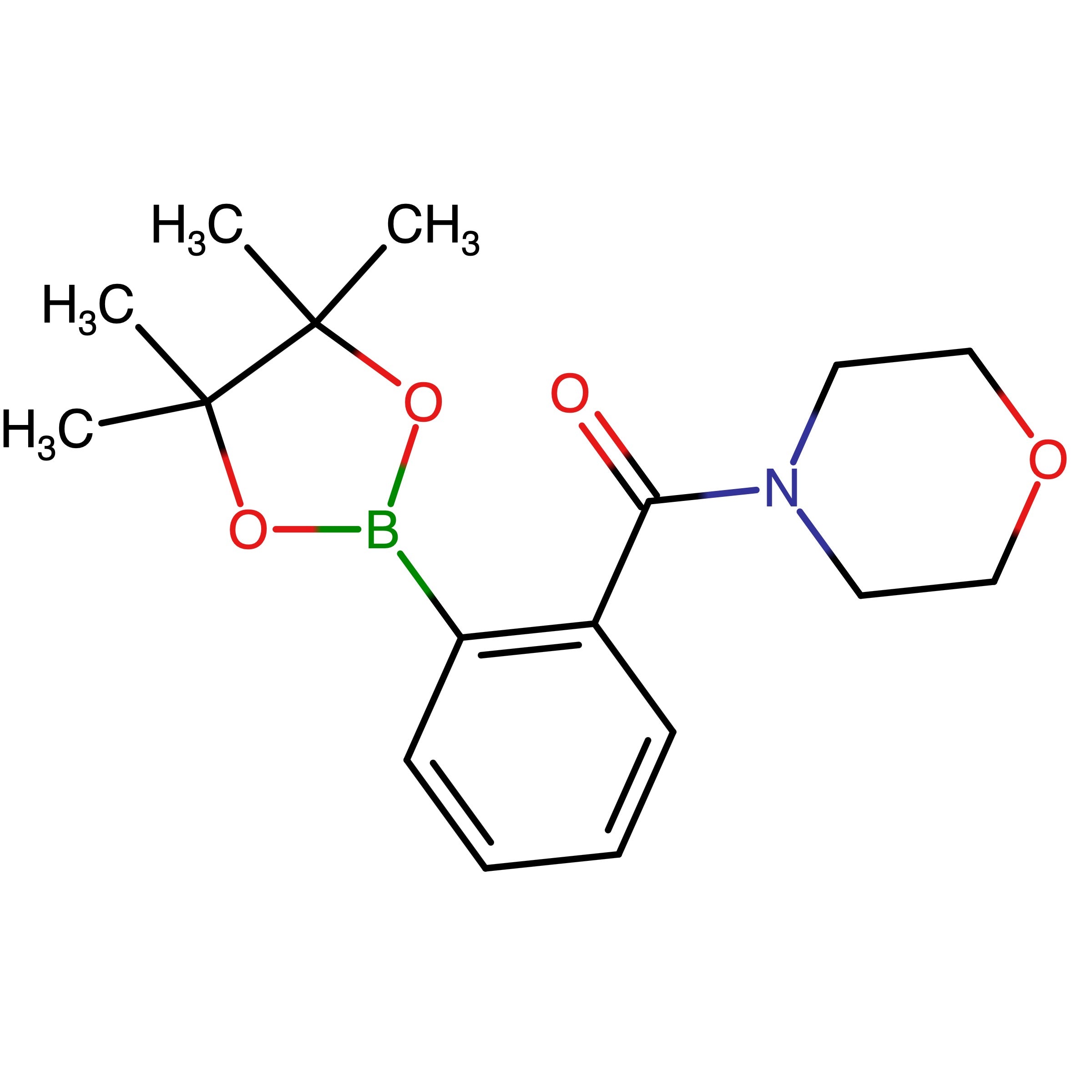 CAS RN 1445994-75-1 | Name: Morpholino (2-(4,4,5,5-tetramethyl-1,3,2-dioxaborolan-2-yl)phenyl)methanone