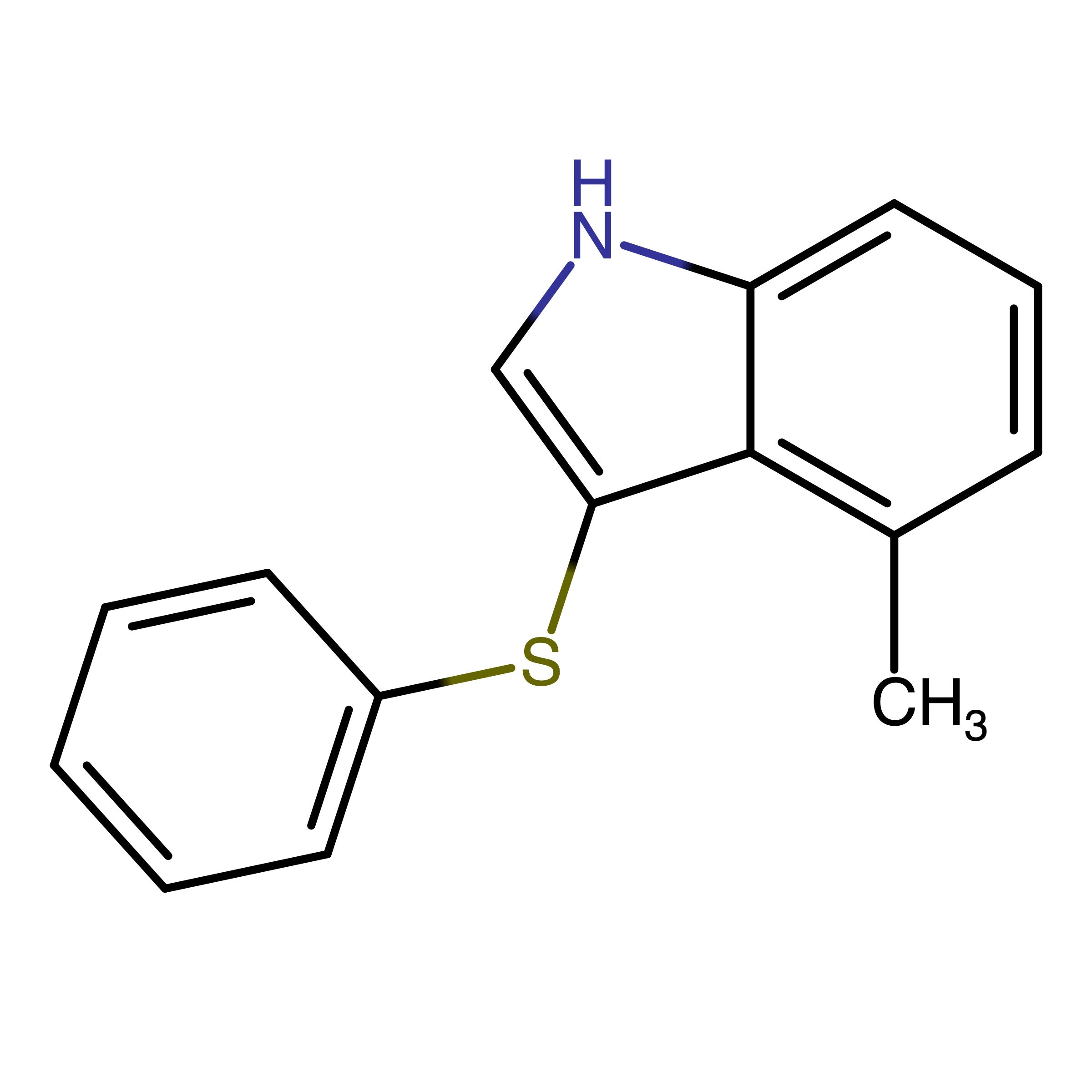 CAS RN 1448801-49-7 | 4-Methyl-3-(phenylthio)-1H-indole