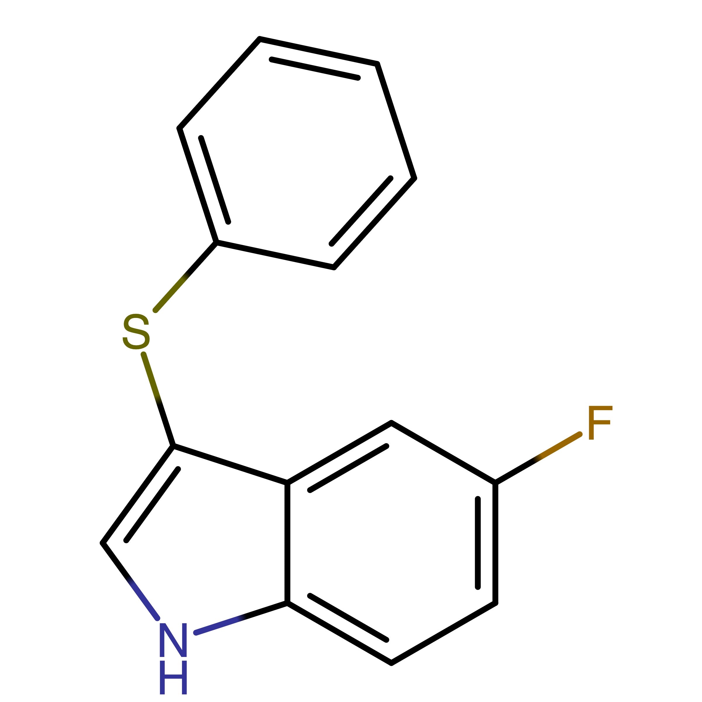 CAS RN 1448801-50-0 | 5-Fluoro-3-(phenylthio)-1H-indole