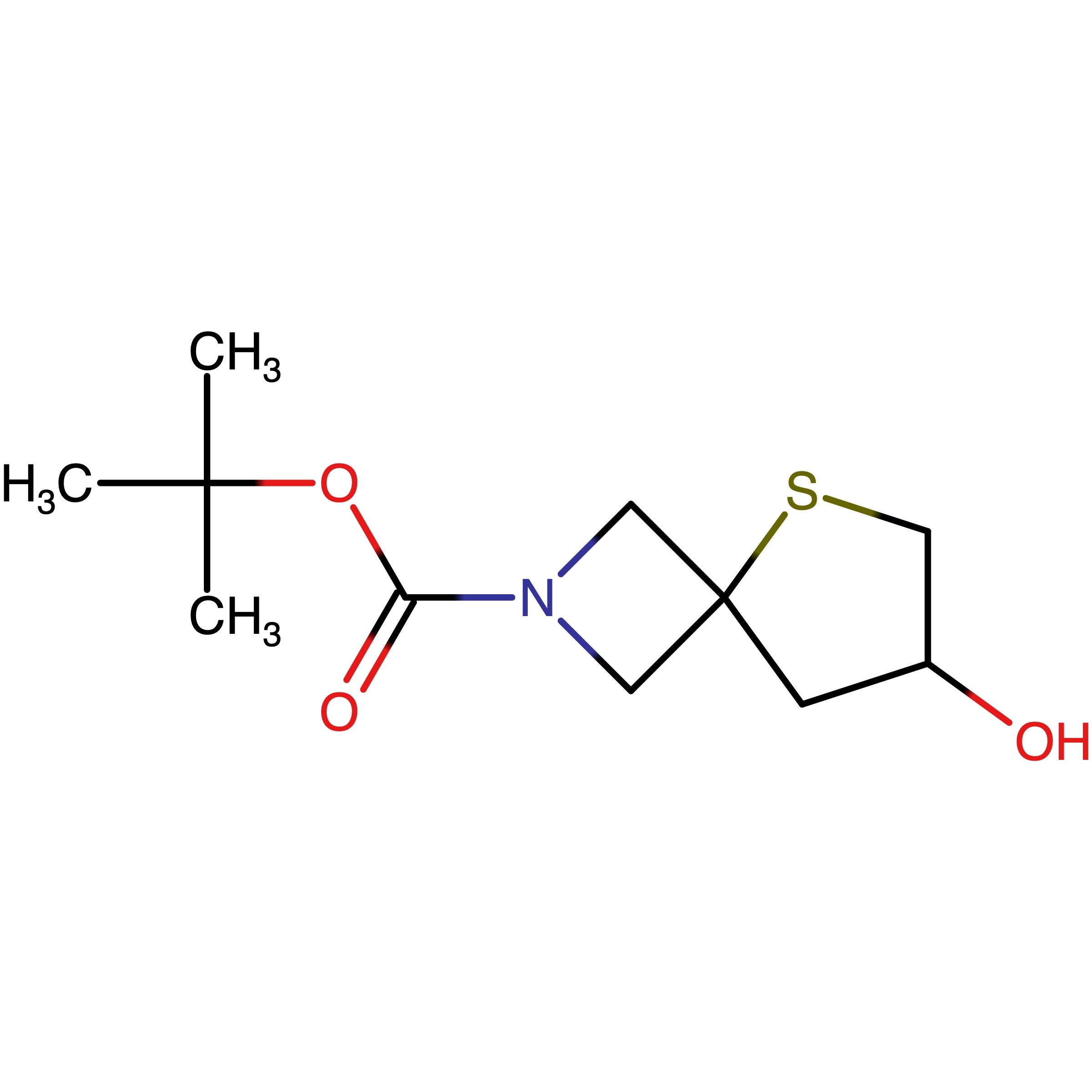 CAS RN 1453315-70-2 | tert-Butyl 7-hydroxy-5-thia-2-azaspiro[3.4]octane-2-carboxylate | MFCD27664877