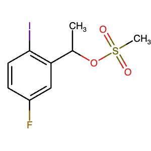 1454848-02-2 | 1-(5-Fluoro-2-iodophenyl)ethyl methanesulfonate - Hoffman Fine Chemicals