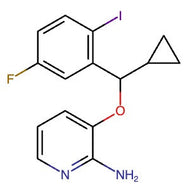 1454848-12-4 | 3-(Cyclopropyl(5-fluoro-2-iodophenyl)methoxy)pyridin-2-amine - Hoffman Fine Chemicals