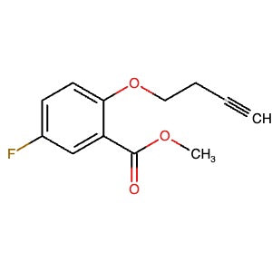 1454848-58-8 | Methyl 2-(but-3-yn-1-yloxy)-5-fluorobenzoate - Hoffman Fine Chemicals