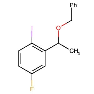 1454848-86-2 | 2-(1-(Benzyloxy)ethyl)-4-fluoro-1-iodobenzene - Hoffman Fine Chemicals