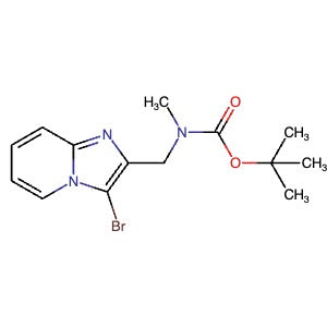 1454849-00-3 | tert-Butyl ((3-bromoimidazo[1,2-a]pyridin-2-yl)methyl)(methyl)carbamate - Hoffman Fine Chemicals