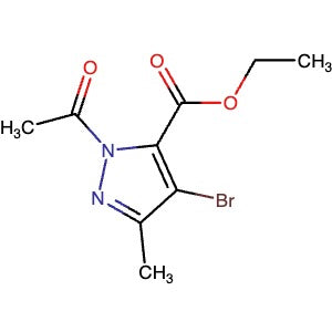 1454849-20-7 | Ethyl 1-acetyl-4-bromo-3-methyl-1H-pyrazole-5-carboxylate - Hoffman Fine Chemicals