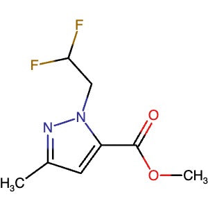 1454849-27-4 | Methyl 1-(2,2-difluoroethyl)-3-methyl-1H-pyrazole-5-carboxylate - Hoffman Fine Chemicals