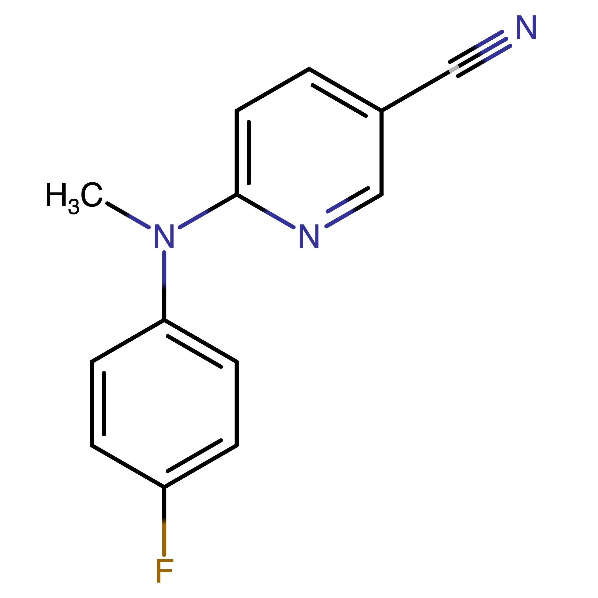 CAS RN 1455646-85-1 | 6-((4-Fluorophenyl)(methyl)amino)nicotinonitrile