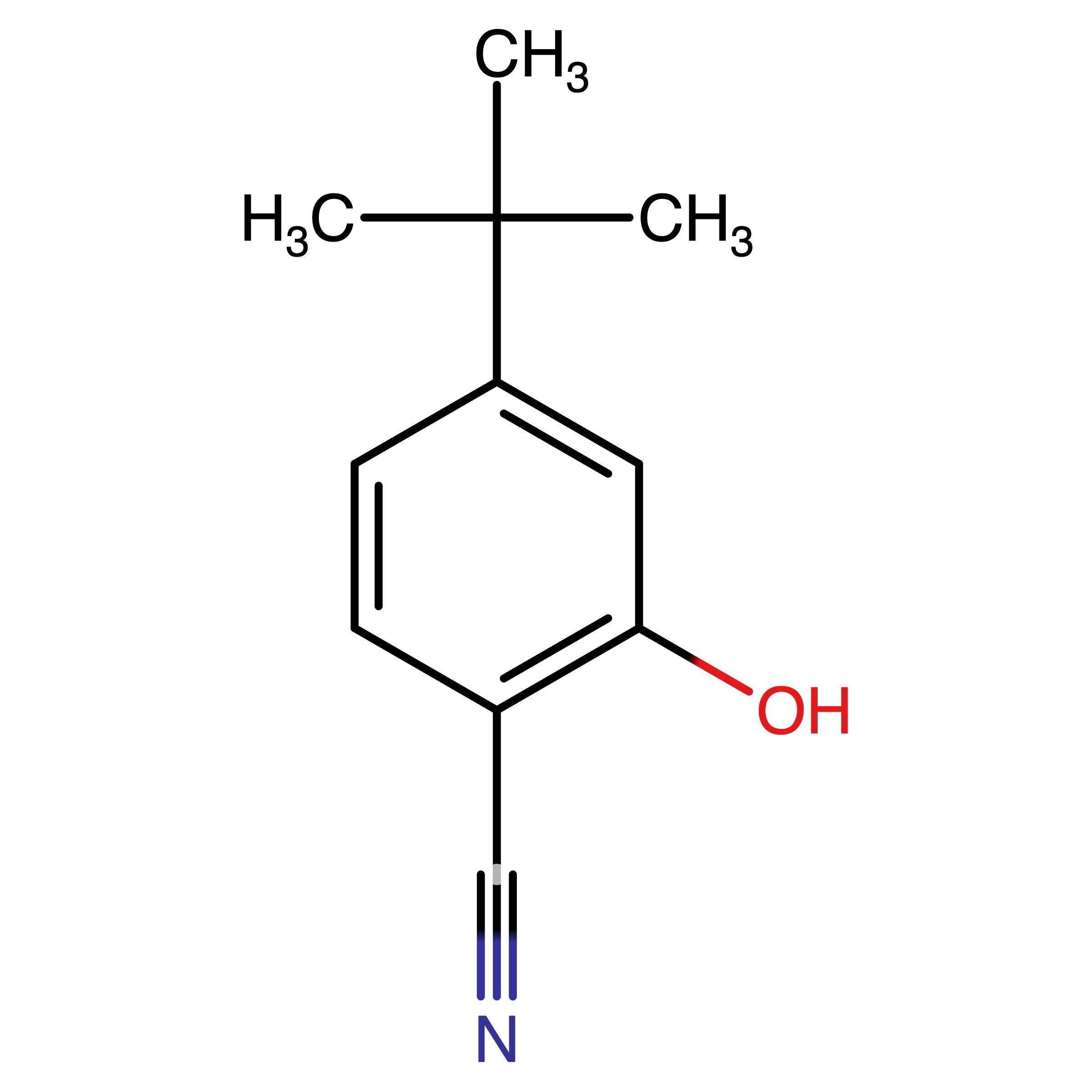 CAS RN 145818-28-6 | 4-tert-Butyl-2-hydroxybenzonitrile | MFCD09263968