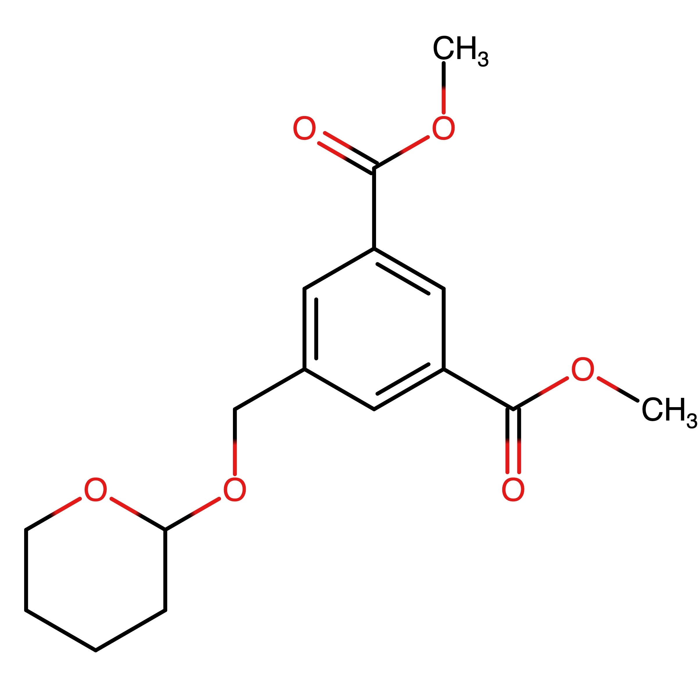 CAS RN 1462875-80-4 | 1,3-Dimethyl 5-((tetrahydro-2H-pyran-2-yl)methyl)isophthalate
