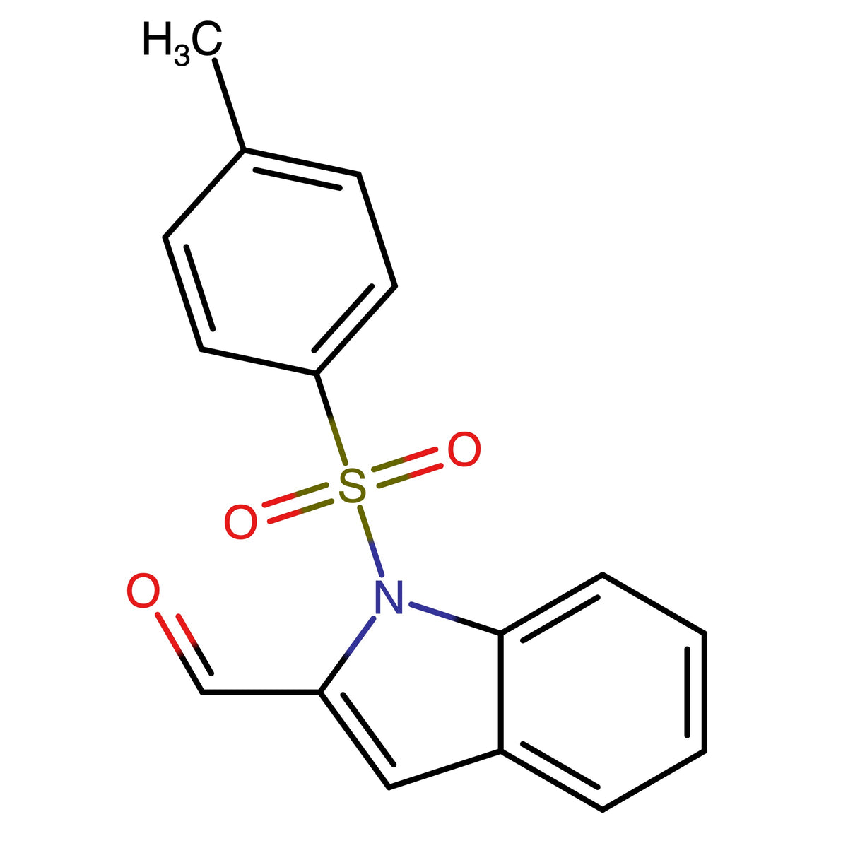 CAS RN 146384-54-5 | 1-(4-Methylphenyl)sulfonylindole-2-carbaldehyde | MFCD00917847