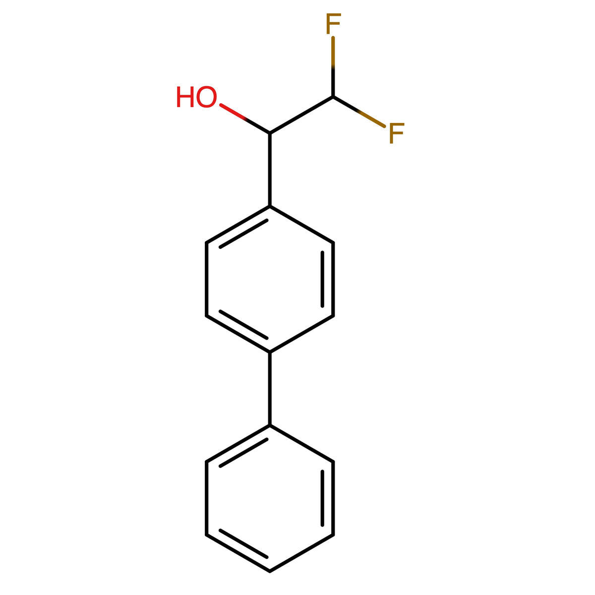 CAS RN 1468650-99-8 | 2,2-Difluoro-1-(4-phenylphenyl)ethanol | MFCD16618148