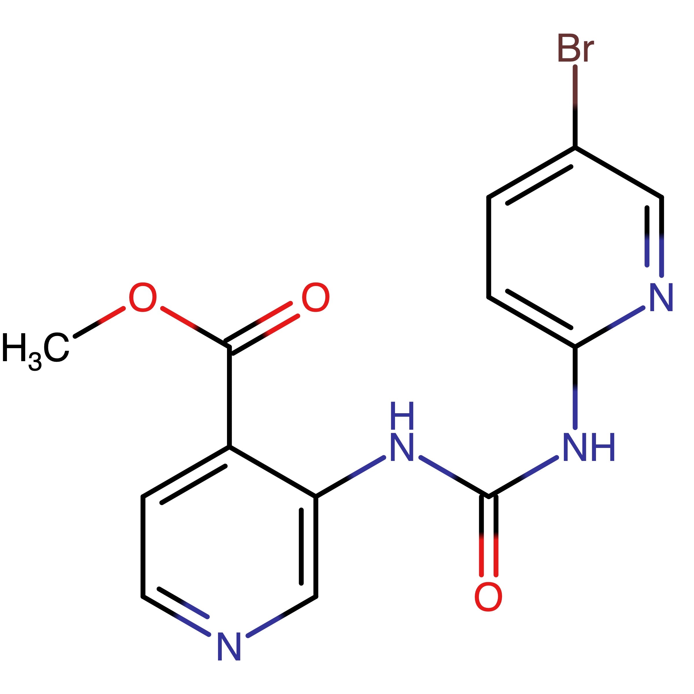 CAS RN 1476791-94-2 | Methyl 3_({[(5_bromopyridin_2_yl)amino]carbonyl}amino)isonicotinate
