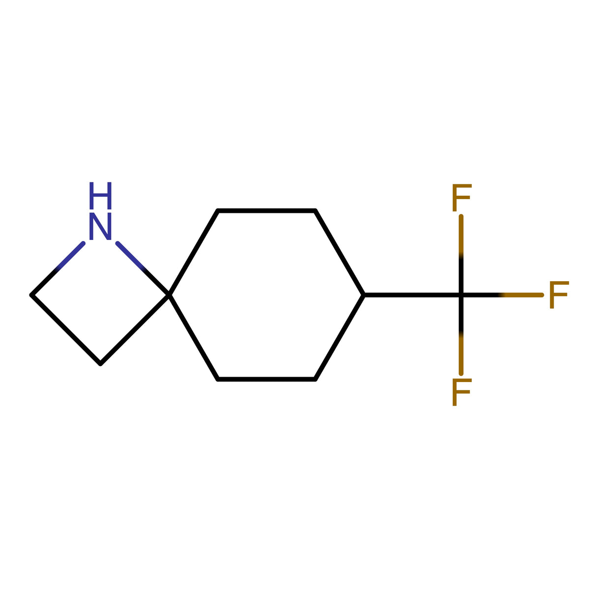 CAS RN 1478287-94-3 | 7-(Ttrifluoromethyl)-1-azaspiro[3.5]nonane | MFCD21304081