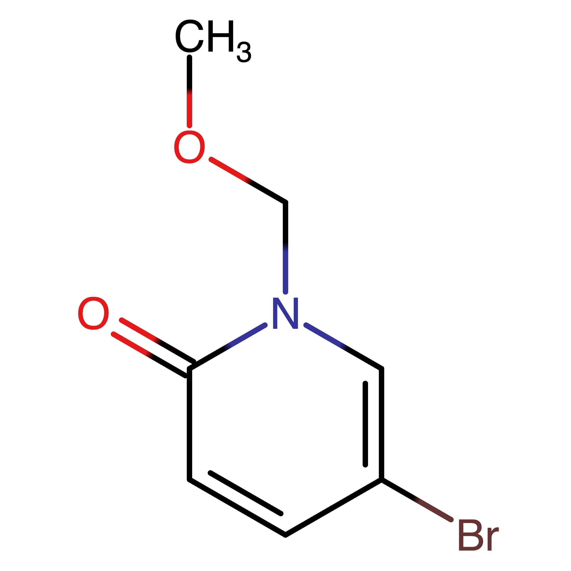 CAS RN 1492440-53-5 | 5-Bromo-1-(methoxymethyl)pyridin-2(1H)-one
