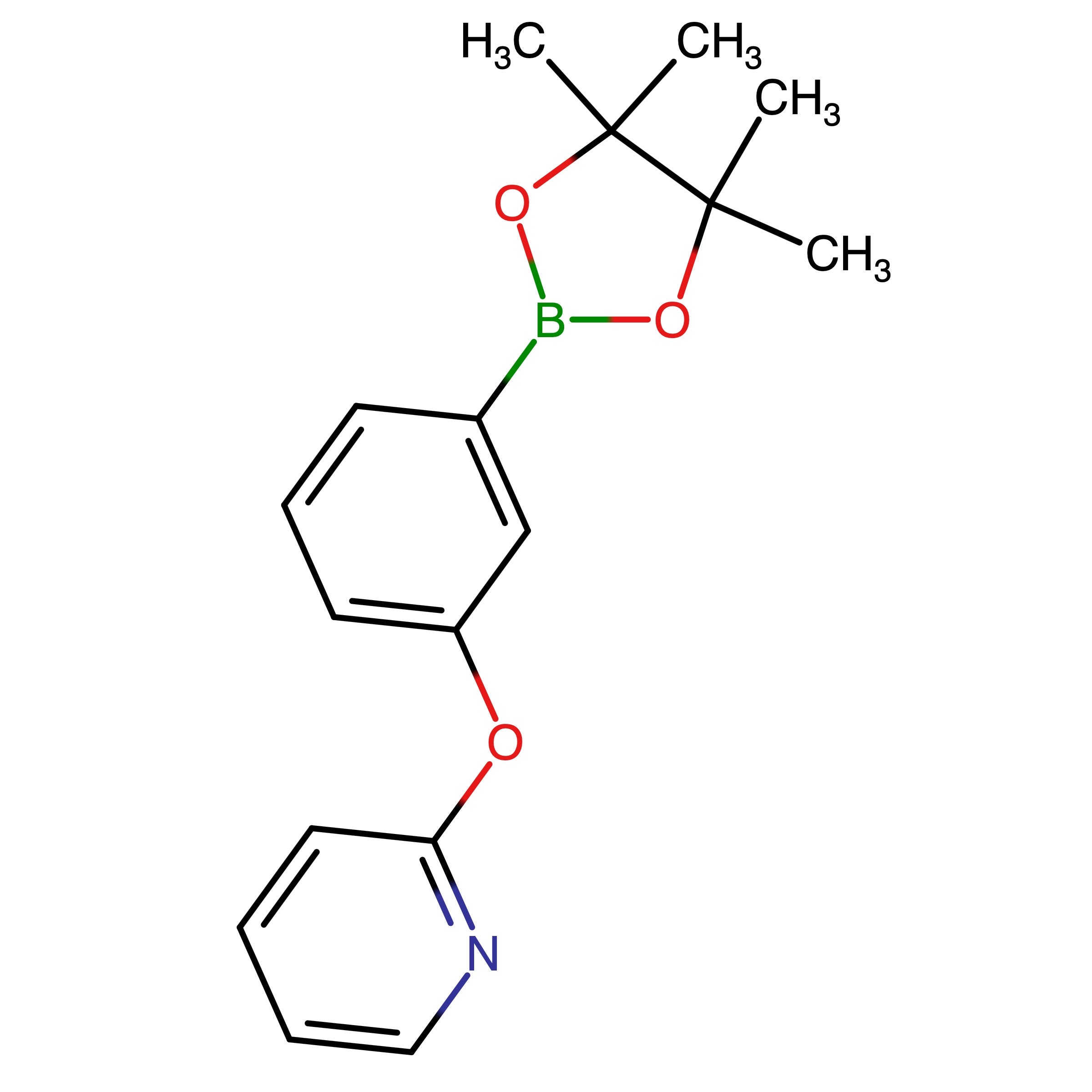 CAS RN 1499166-51-6 | Name: 2-(3-(4,4,5,5-Tetramethyl-1,3,2-dioxaborolan-2-yl)phenoxy)pyridine | MDL: MFCD31716700