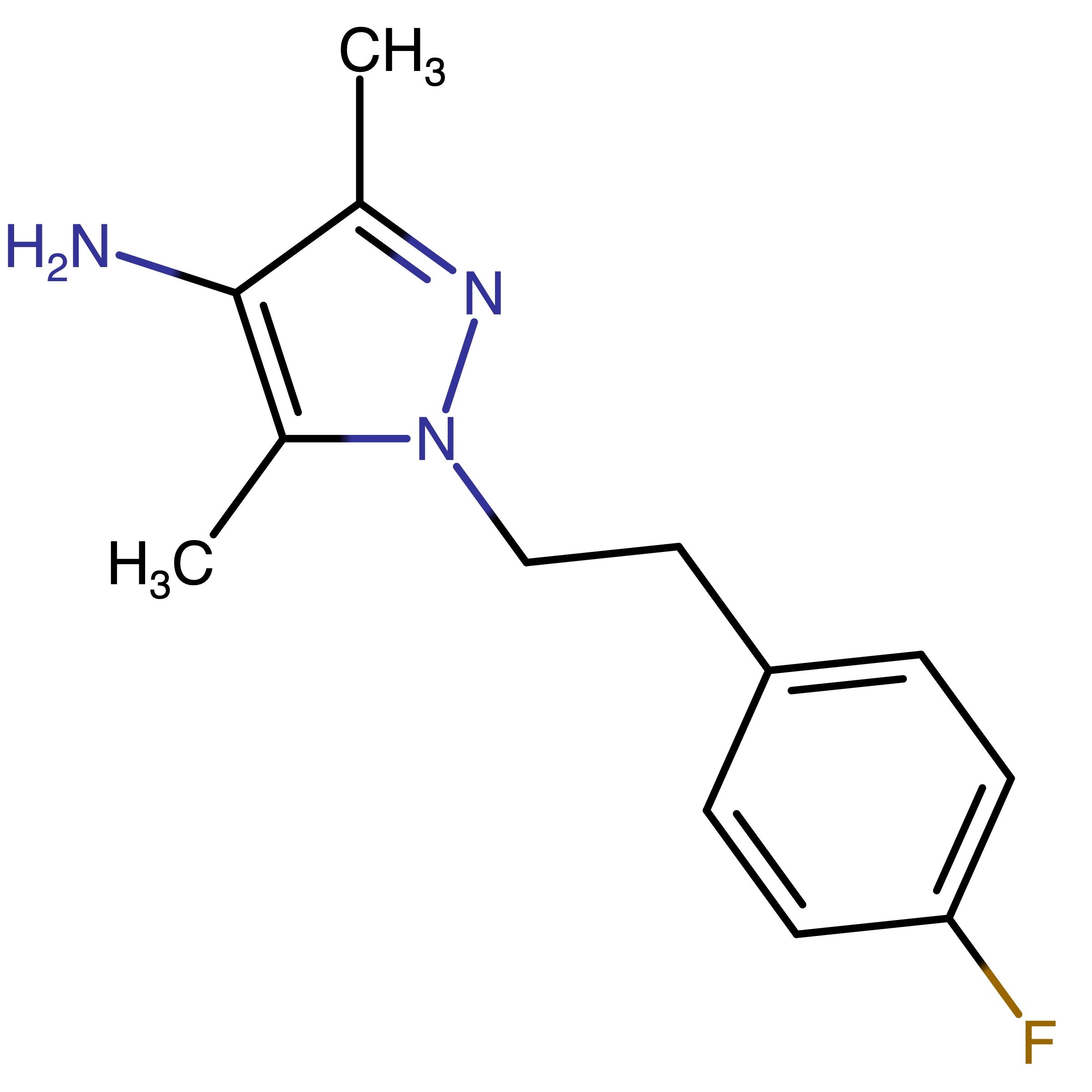 CAS RN 1501427-60-6 | 1-[2-(4-Fluorophenyl)ethyl]-3,5-dimethyl-1H-pyrazol-4-amine