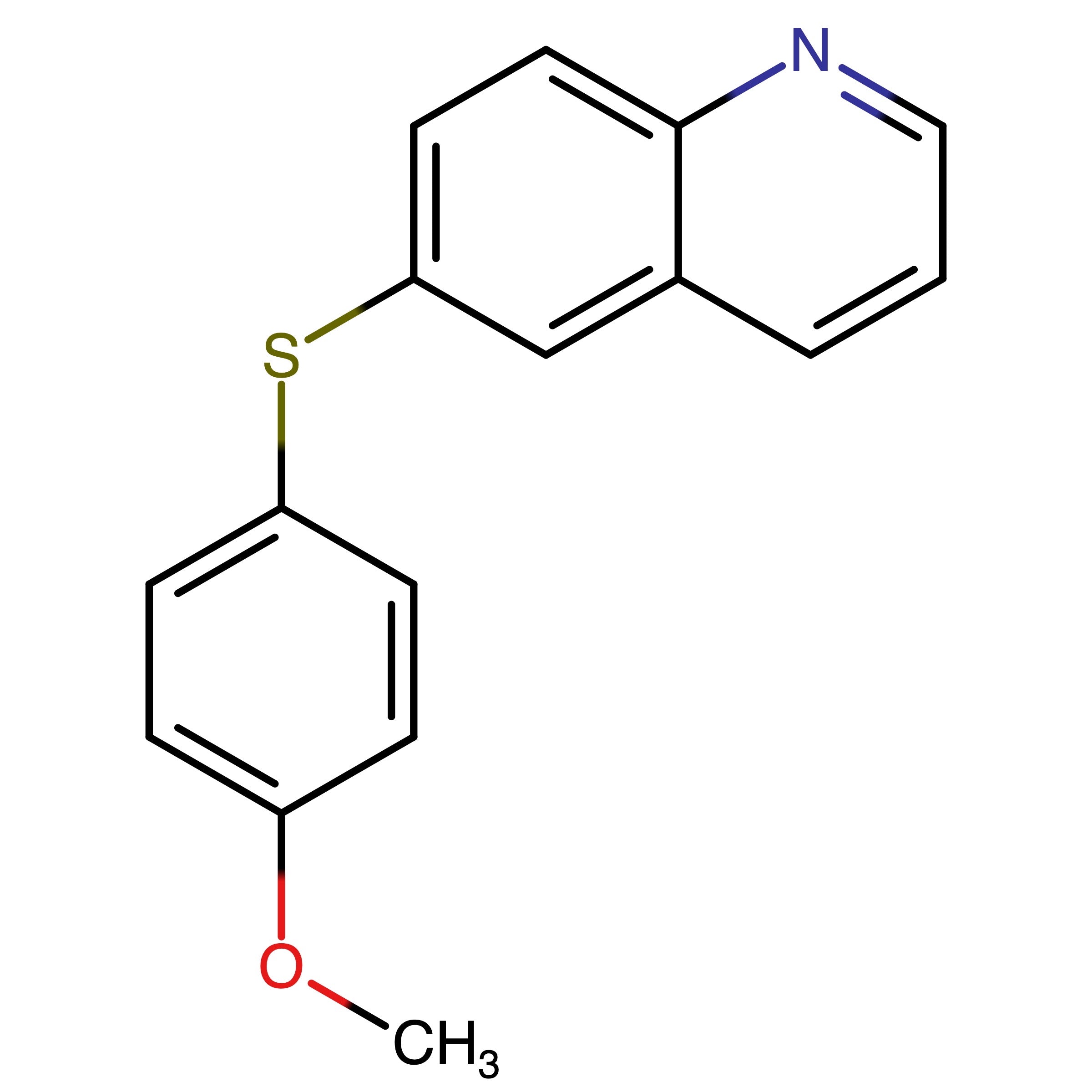 CAS RN 1505479-60-6 | 6-((4-Methoxyphenyl)thio)quinoline