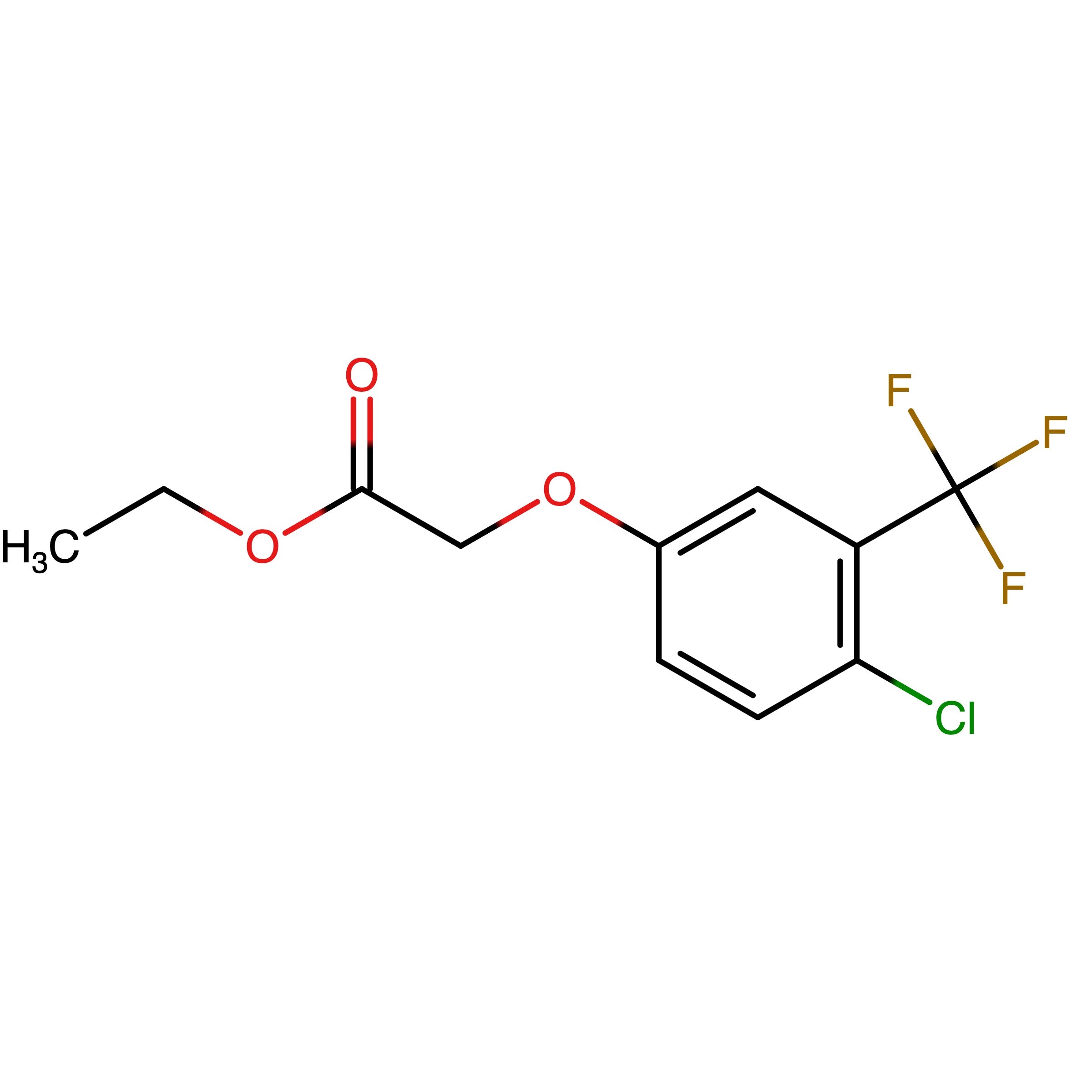 CAS RN 1506449-06-4 | Name: Ethyl 2-[4-chloro-3-(trifluoromethyl)phenoxy]acetate | MDL: MFCD28396339