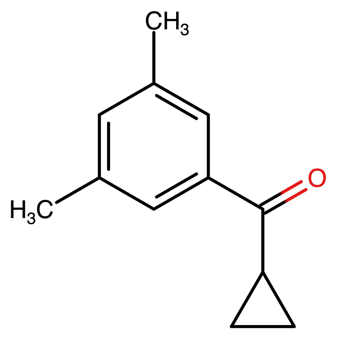 CAS RN 150668-38-5 | Cyclopropyl-(3,5-dimethylphenyl)methanone | MFCD03841223