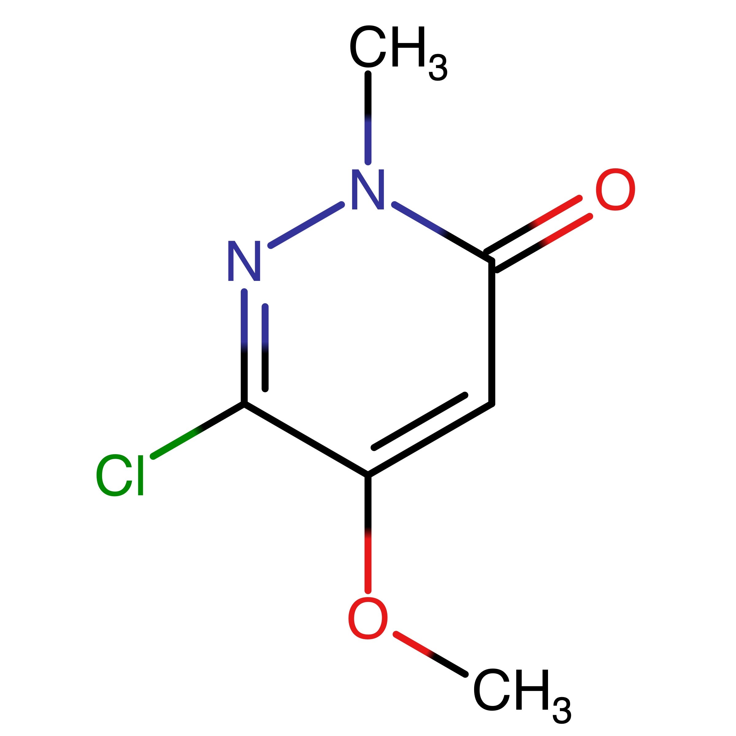 CAS RN 1509930-06-6 | 6-Chloro-5-methoxy-2-methylpyridazin-3(2h)-one | MFCD28501373