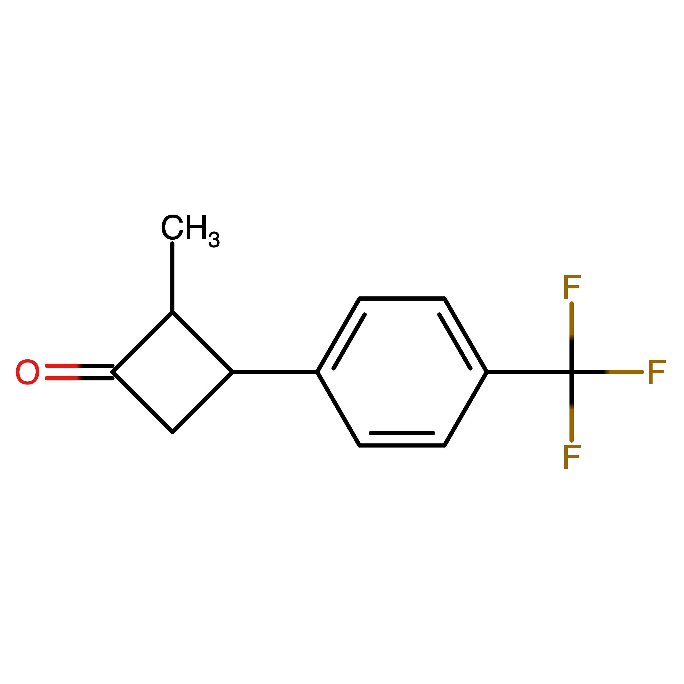 CAS RN 1513389-07-5 | 2-Methyl-3-(4-(trifluoromethyl)phenyl)cyclobutan-1-one