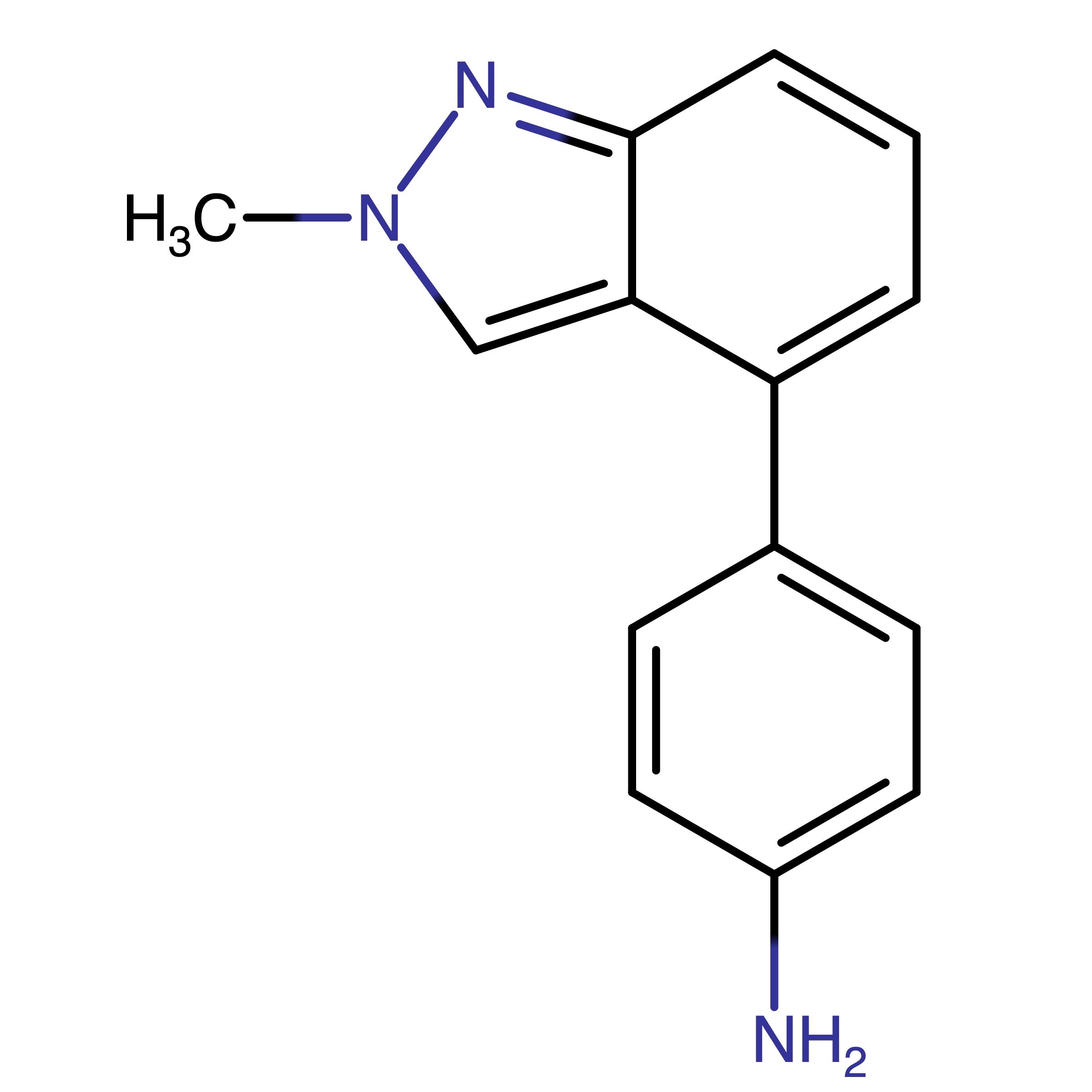 CAS RN 1513616-96-0 | 4-(2-Methyl-2H-indazol-4-yl)aniline