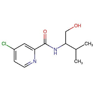 1516349-79-3 | 4-Chloro-N-(1-hydroxy-3-methylbutan-2-yl)picolinamide - Hoffman Fine Chemicals