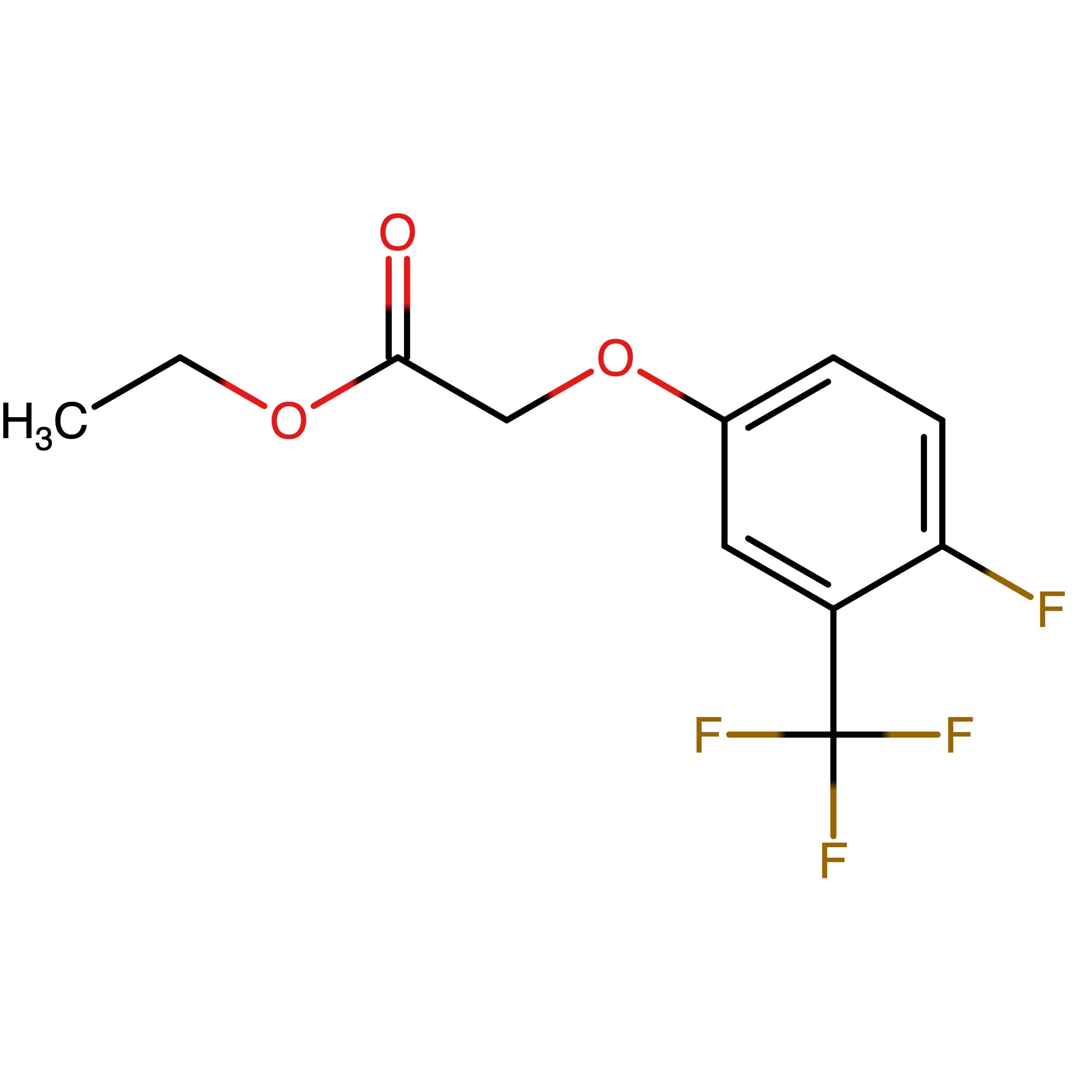 CAS RN 1517325-43-7 | Name: Ethyl 2-[4-fluoro-3-(trifluoromethyl)phenoxy]acetate